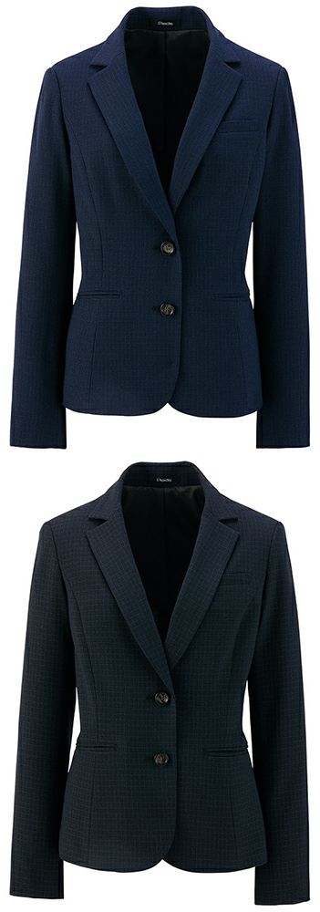 エコトラッドチェックスーツ・レディースジャケット [AZ-46010]