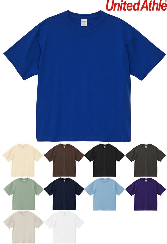[United Athle] 6.5オンス ファインジャージー ボックスシルエット Tシャツ [CAB-1108-01]