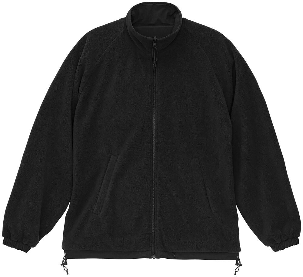 ブラック／ブラック（フリース面）