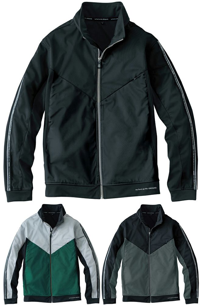 [7474シリーズ]《《TWA|スタッフジャンパー（ストレッチ・防風）》》《《制服道場|防風ブルゾン（ストレッチ・防風）》》 [SOWA-7474-00]