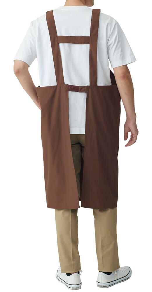バック：男性